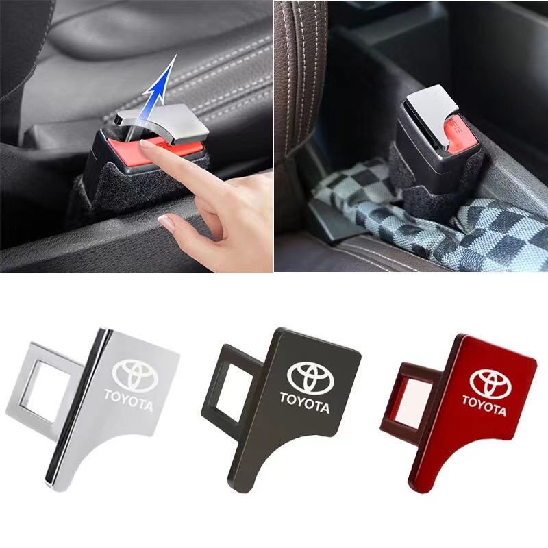 Khóa Cài Dây An Toàn Bằng Hợp Kim Kẽm Cho Xe Hơi