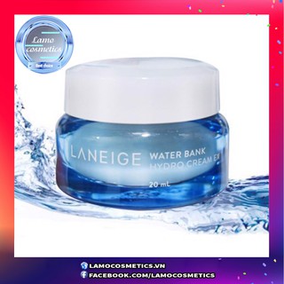 [20ml] Kem dưỡng ẩm Laneige Water Bank Hydro Cream minisize