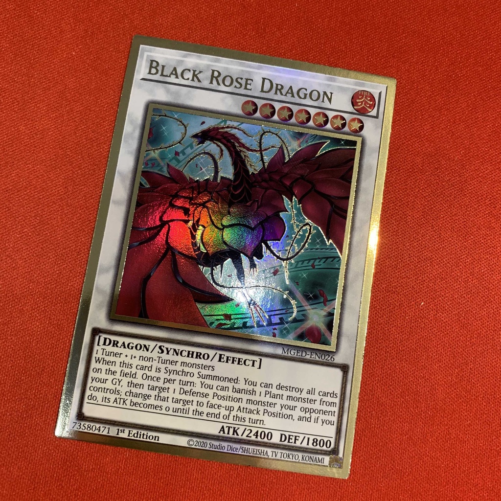 Black Rose Dragon Alternate Art
