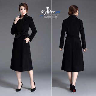 Áo măng tô dạ dáng dài MS2066 - Mysize.vn