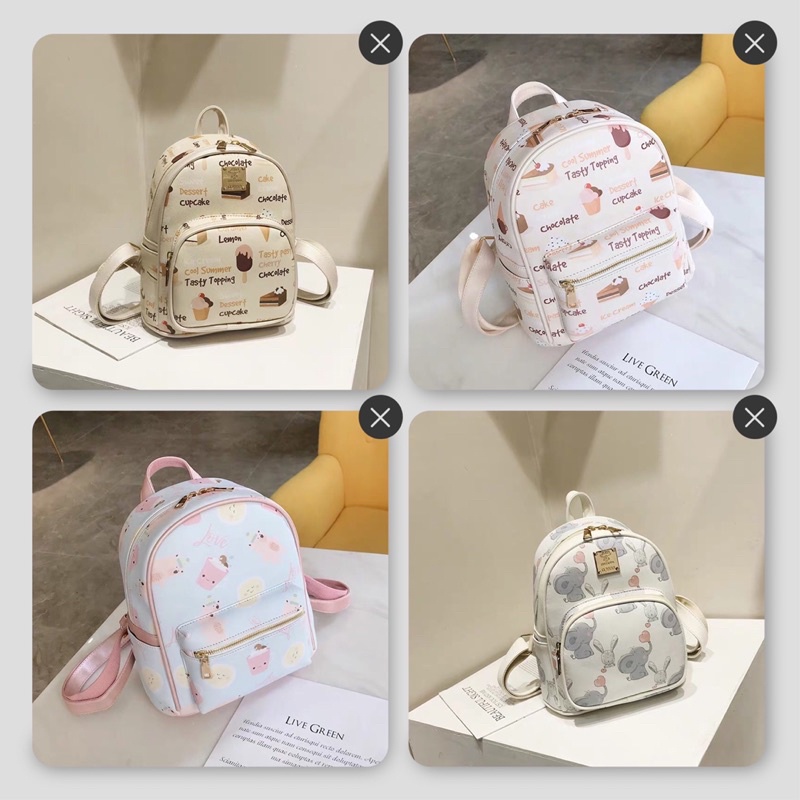 Balo mini nhiều mẫu🥰 Có feedback khách Trung