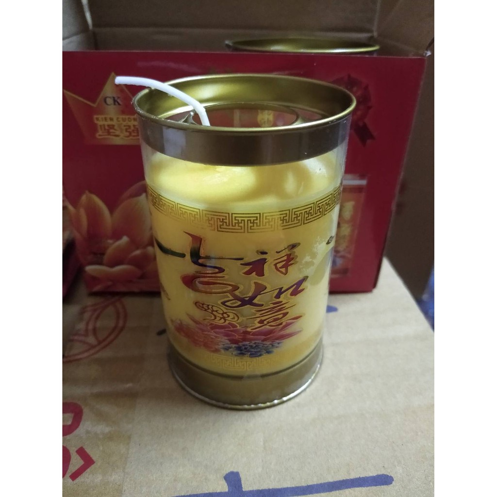 1 đôi đèn sáp bơ 24 giờ