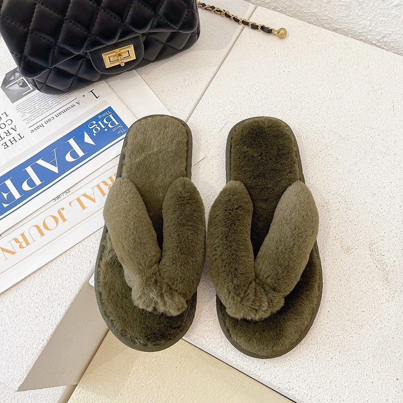 Dép lông quai kẹp