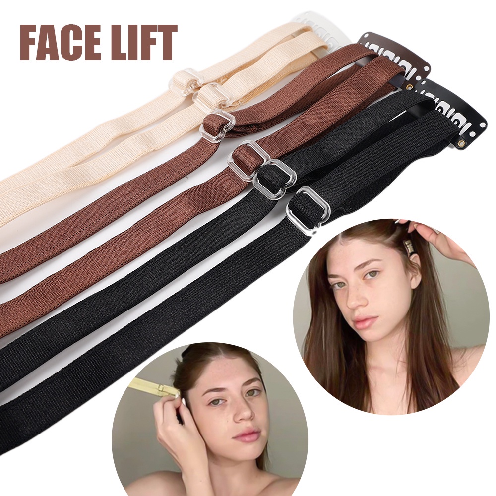 Dây Đai Vô Hình / Kẹp Tóc Nâng Mặt Tức Thì Có Thể Tái Sử Dụng / Làm Săn Chắc Da / Loại Bỏ Nếp Nhăn