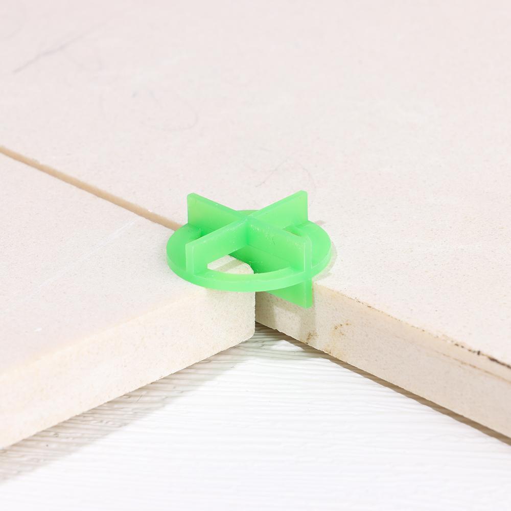100 Nêm Khe Hở Gạch Men Màu Xanh Lá Hoặc Trắng 1.5mm 2mm 3mm