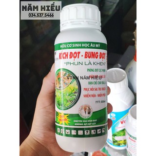 Phân bón lá kích đọt - bung đọt dưỡng đọt hoa kiểng cây an trái atonik - chai 500ml - xanh lá, dày lá, to lá, mập cọng