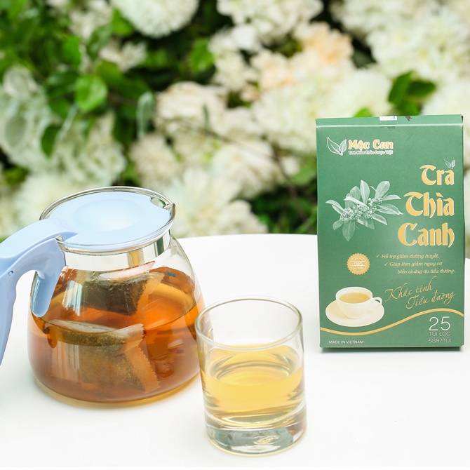 (Tặng máy đo đường huyết)Trà Thìa Canh Mộc Can 25 túi 5gr Giảm Đường Huyết, Phòng Ngừa Biến Chứng Tiểu Đường | BigBuy360 - bigbuy360.vn