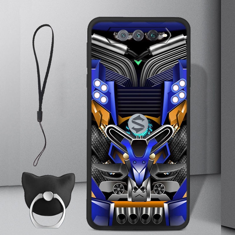 Ốp Điện Thoại Dạng Giáp Chống Rơi Đơn Giản Cho Black Shark 5 RS 4 KSR-A0 Black Shark 5Pro