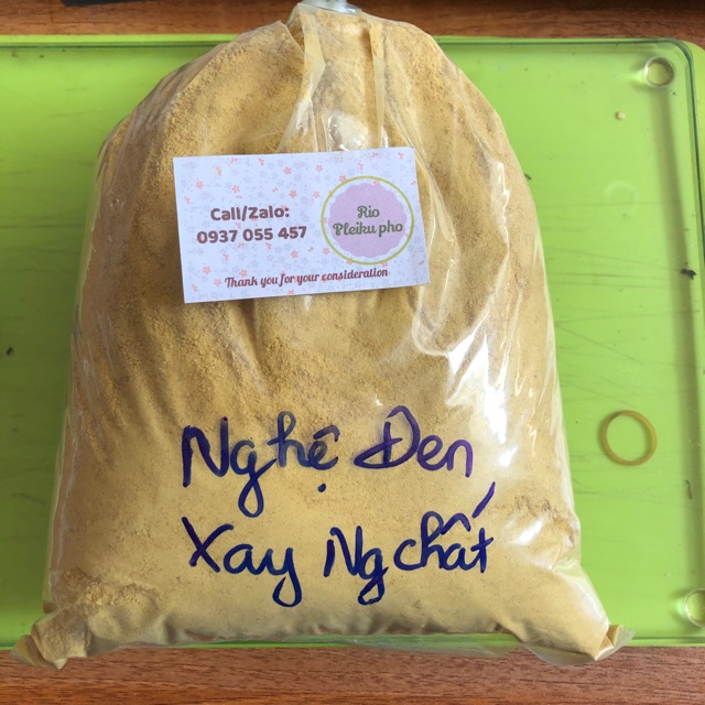 500gr bột nghệ đen xay nguyên chất