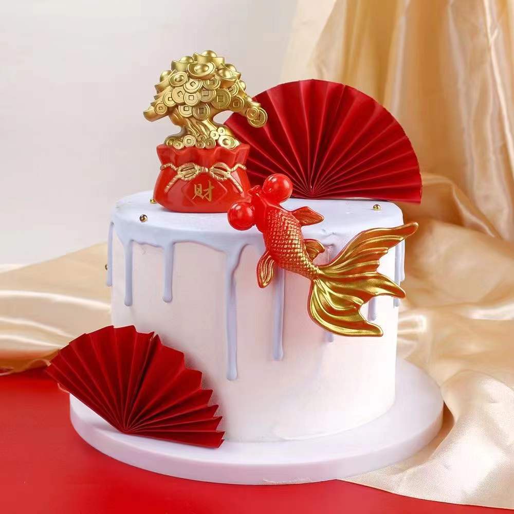 [SIÊU RẺ❤️] – Cây tiền vàng - Trang trí bánh sinh nhật bánh kem