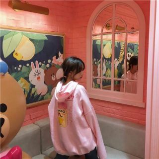 HOODIE HỒNG PHẤN MILK CIUTE