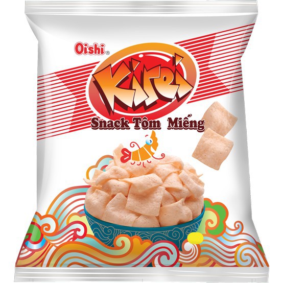 Snack Tôm Miếng Oishi Gói 40g