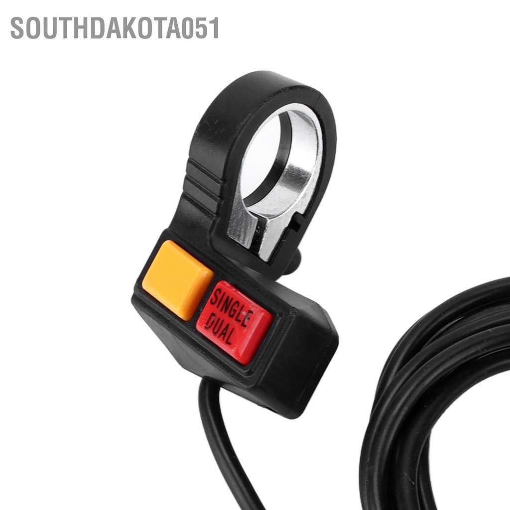 Southdakota051 Công tắc còi đèn pha tay lái xe máy 22mm 2 trong 1 Chiều dài dây 70cm Phổ biến cho ga địa hình ATV