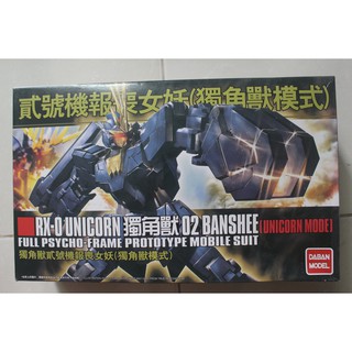 Mô hình lắp ráp HG 1/144 Gundam Banshee Unicorn Mode Clear Color Daban