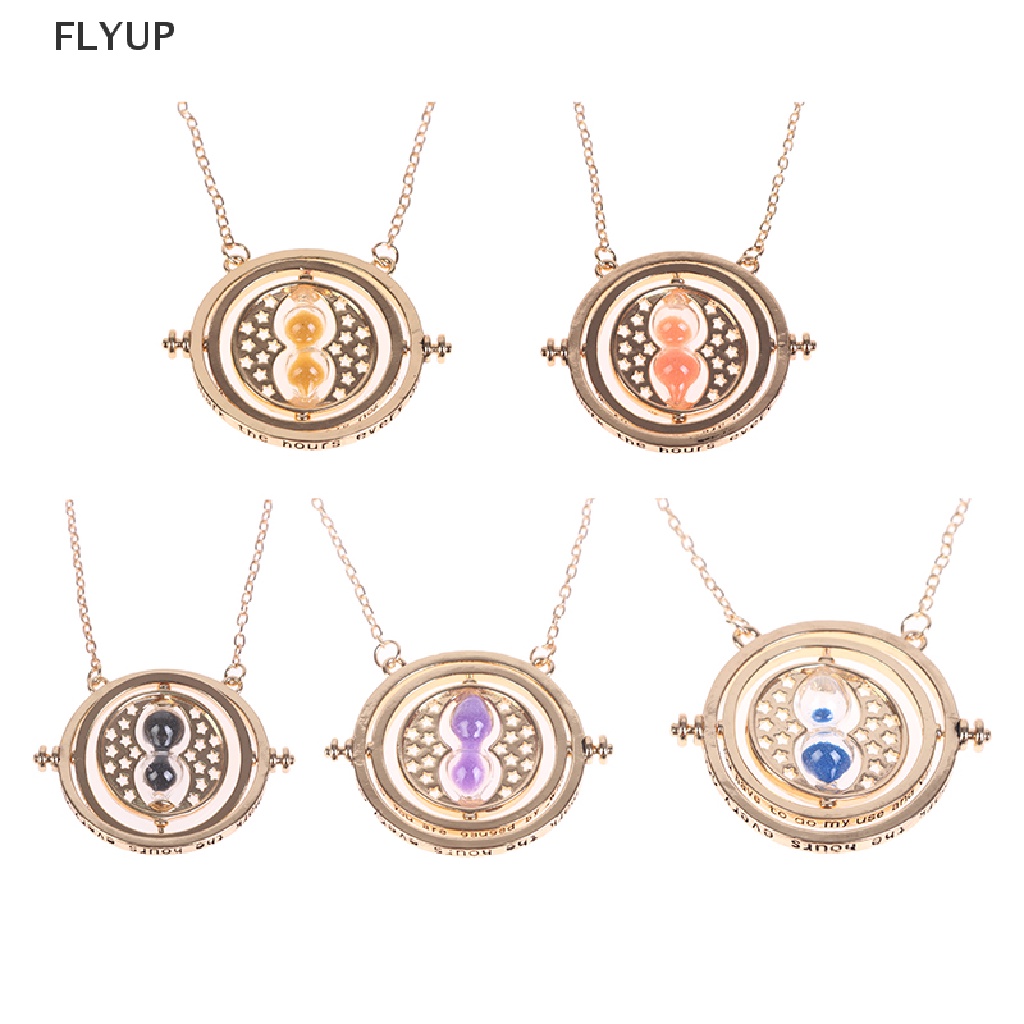 Vòng cổ Mặt Đồng Hồ Cát 3D Phong Cách Harry Potter