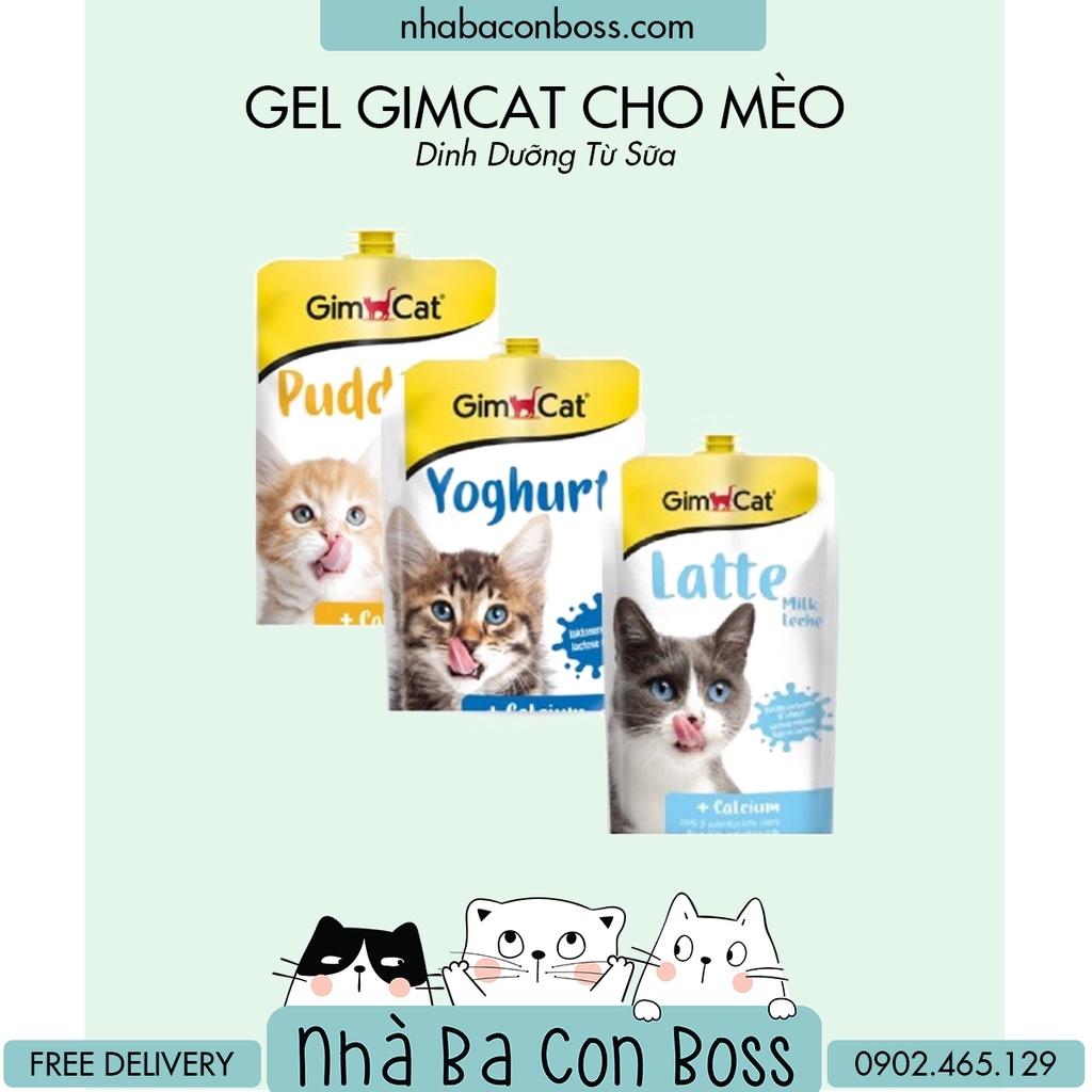 GIMCAT Gel dinh dưỡng từ sữa cho mèo
