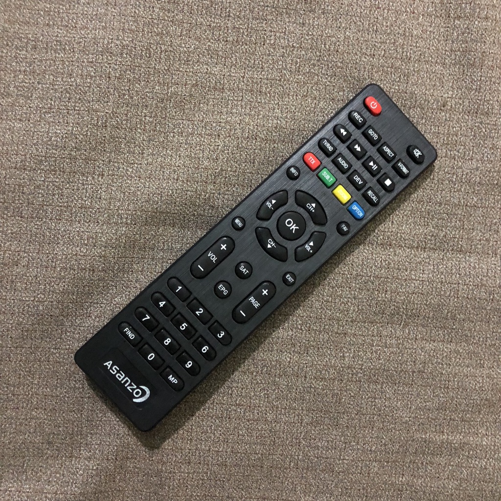 Điều Khiển TIVI ASANZO CHÍNH HÃNG 100% - Remote  dùng cho TV Asanzo Model 32AS100/32VS8/32VS9 - tặng kèm pin