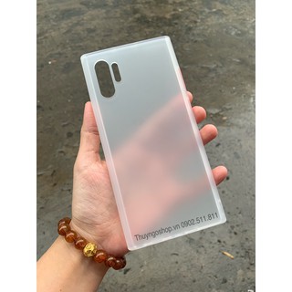 Note10/Note10 Plus - Ốp lưng nhám chống vân tay
