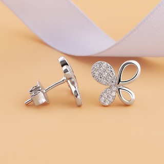 Bông tai bạc Tiny Butterfly