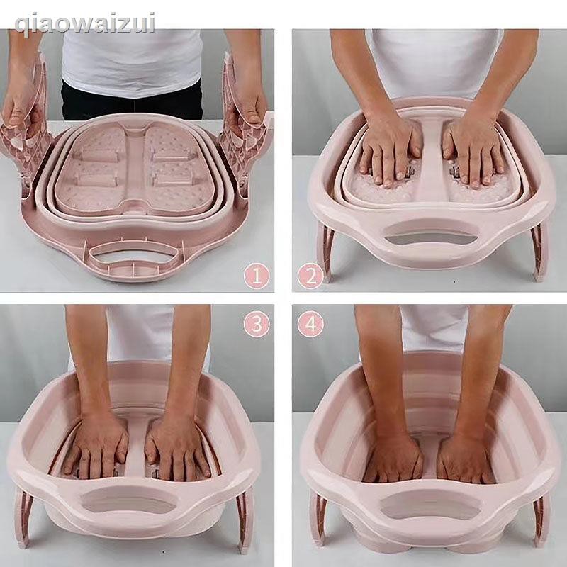 Chậu Nhựa Ngâm Chân Gấp Gọn Tiện Dụng | BigBuy360 - bigbuy360.vn