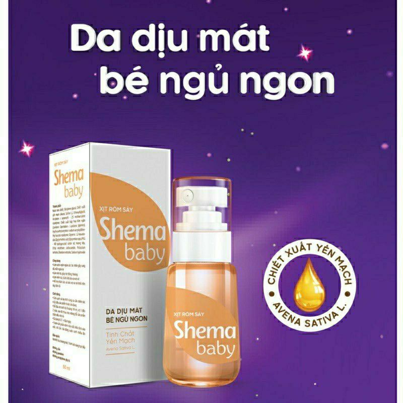 Xịt Rôm Sảy Shema Baby