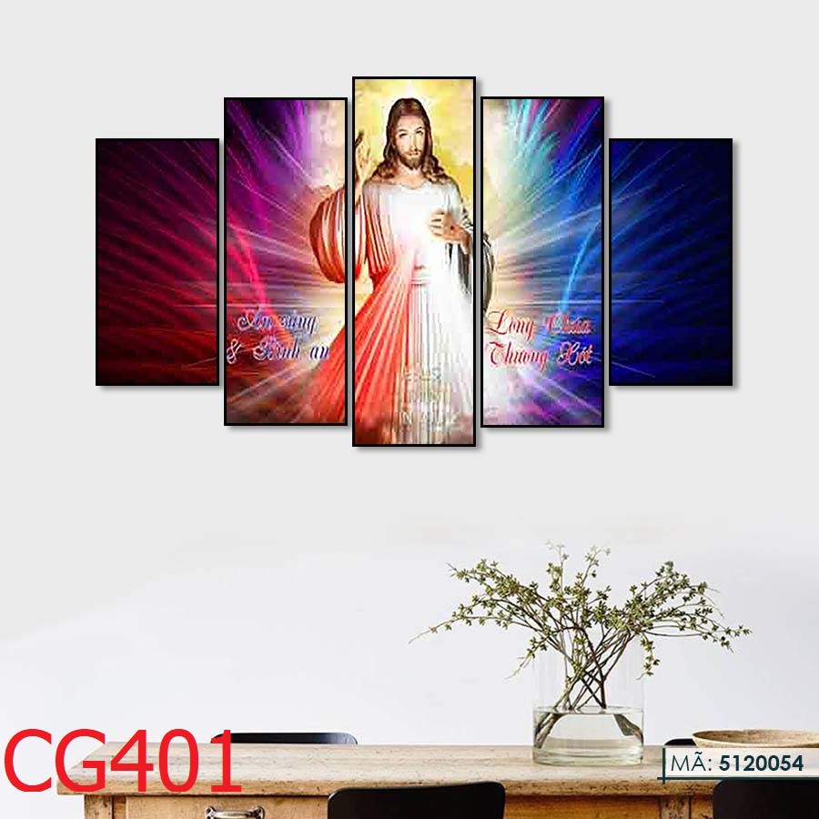 Tranh dán tường Chúa Giê-su Jêsus Công giáo treo tường trang trí ...