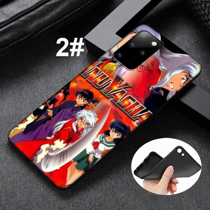 Samsung Galaxy S10 S9 S8 Plus S6 S7 Edge S10+ S9+ S8+ Soft Silicone Cover Phone Case Casing GR59 InuYasha Anime