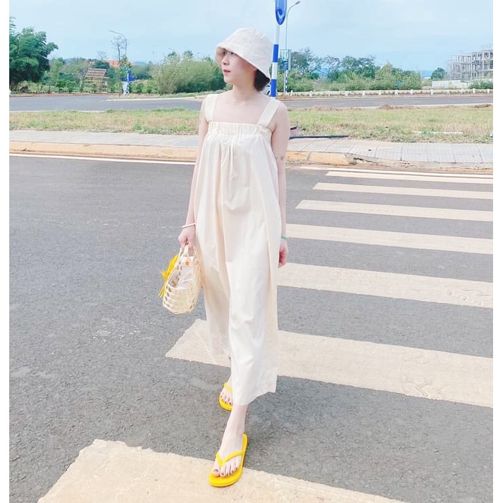 Đầm maxi nữ 2 dây bản to dáng dài đầm đi biển sexy nữ LT317 | BigBuy360 - bigbuy360.vn