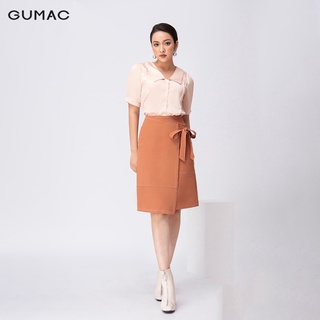 Chân váy thắt đai GUMAC VA11274
