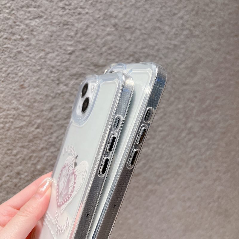Ốp Điện Thoại PC Cứng Chống Sốc Đính Nơ Ngọc Trai Dễ Thương Cho IPhone 13 Pro Max 12 11 XS Max X XR 7 8 Plus
