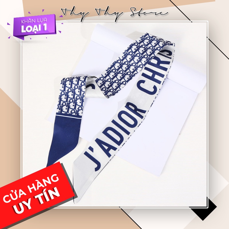 KHĂN LỤA QUÀNG CỔ BẢN NHỎ HIỆU nhiều mẫu- SANG TRỌNG- KHĂN THYTHY STORE- BANDANA 6x90cm-BN