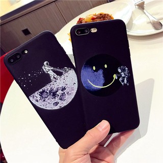 Ốp Lưng Hình Mặt Trăng Cho IPhone 6 / 6S / 6 + / 7 +
