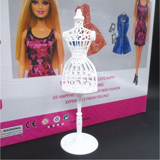[xả] (deco) Ma nơ canh treo quần áo cho búp bê Barbies, Licca, Xinyi các loại búp bê 30cm / Mannequin chạm rỗng