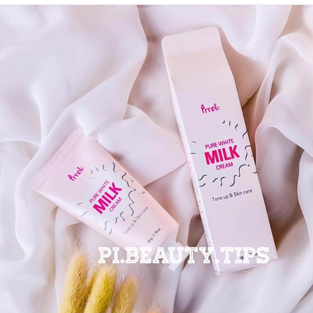 KEM DƯỠNG TRẮNG DA NÂNG TONE PURE WHITE MILK CREAM PRETI DÀNH CHO FACE