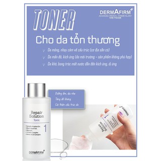 Nước cân bằng Dermafirm - Phục hồi Tái sinh làn da - Repair Solution Tonic