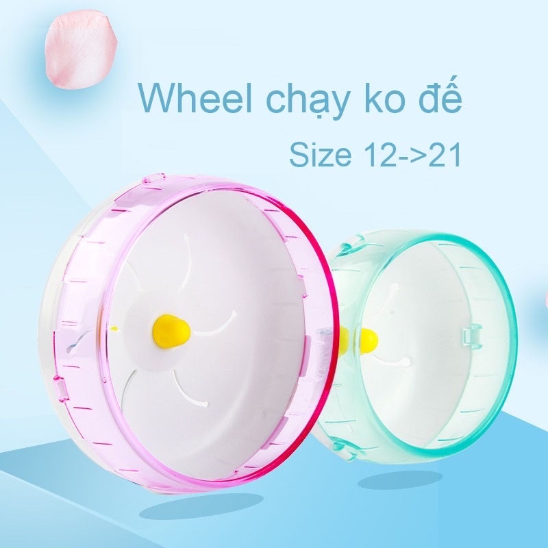 Wheel Chạy 17cm - 21cm Cho Hamster