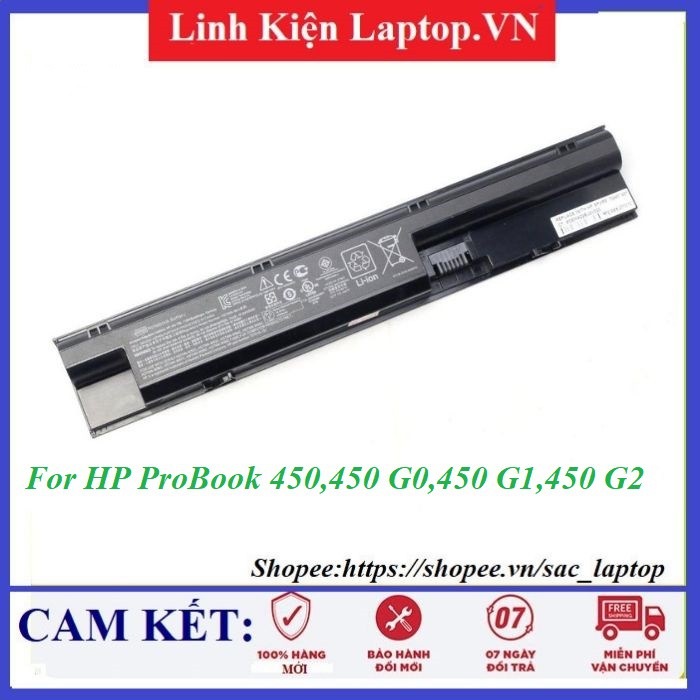 ⚡Pin laptop HP ProBook 450,450 G0,450 G1,450 G2