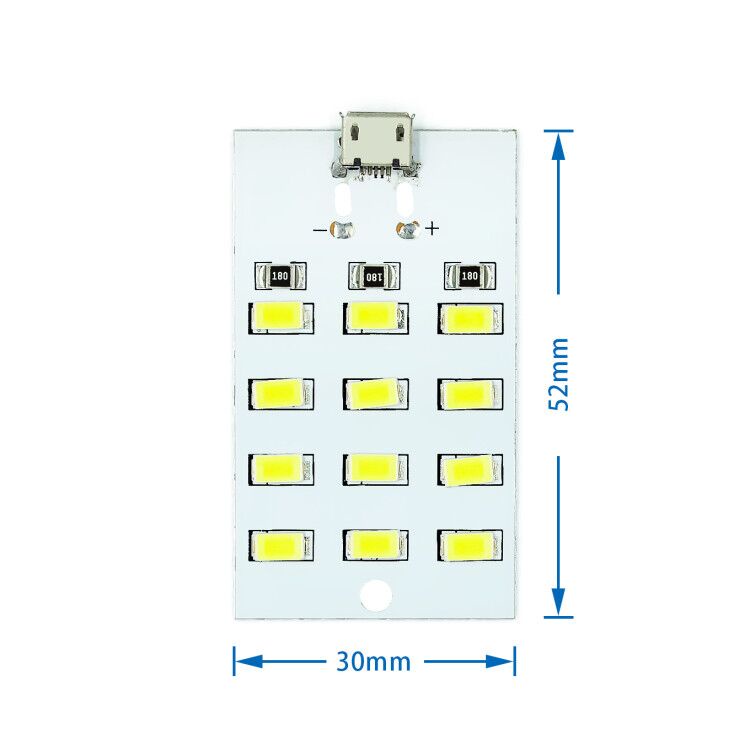 Đèn LED 5730 Smd 5V 430ma - 470ma USB 5730 ánh sáng trắng cao cấp