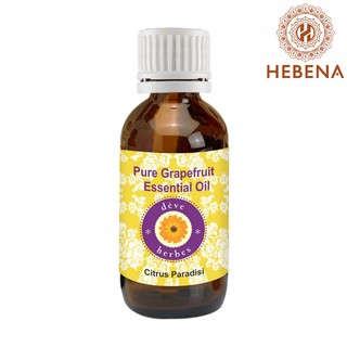 Tinh dầu bưởi nguyên chất - Deve Herbes Pure Grapefruit Essential Oil (SPK) - hebenastore