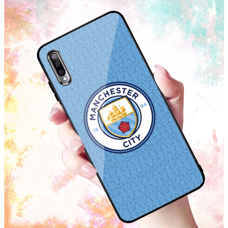 Ốp Lưng XIAOMI MI 9 mặt kính cường lực cao cấp In hình Câu Lạc Bộ Bóng Đá