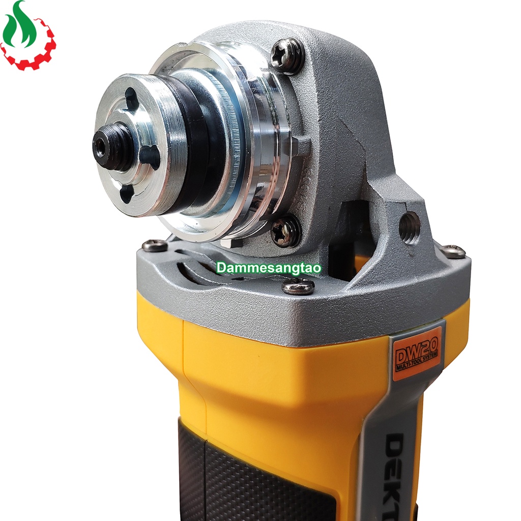 Thân máy mài góc dùng pin Dekton DW20 AG100S chân pin Dewalt (Không pin sạc)