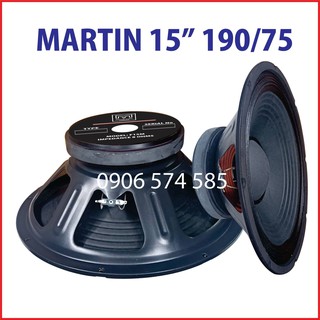 Loa bass martin 4 tấc coil 75 từ 190, bass 40 từ 190 coil 75 - bass 15 inch 15190 - giá một cái
