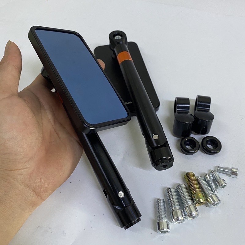 Gương Iphone Gắn Xe Máy Cực Đẹp Thân Nhôm CNC