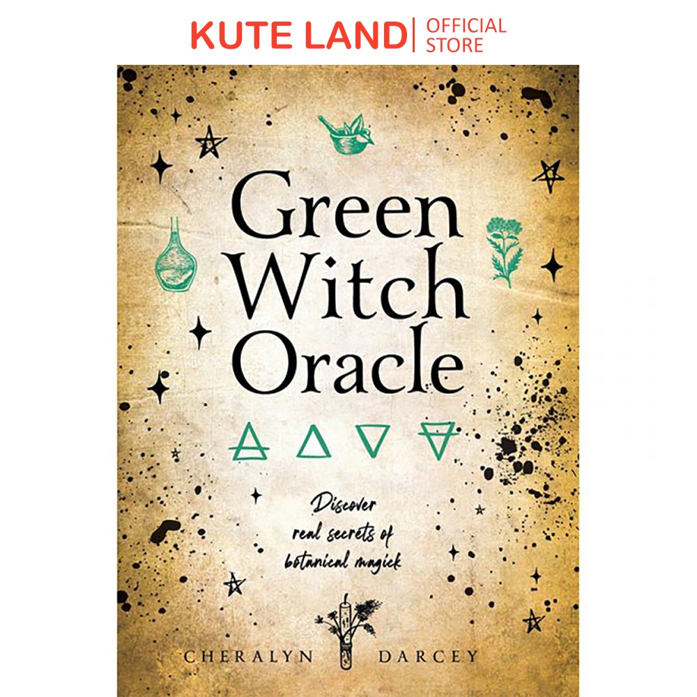 Bộ Bài Green Witch Oracle - Thông Điệp Từ Khu Vườn Thảo Mộc 44 Lá Bài SB88