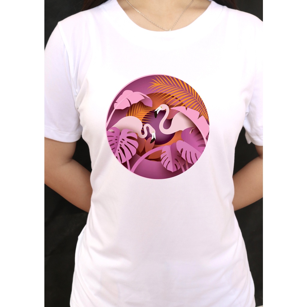 Áo thun Unisex form rộng in hình nghê thuật cá tính phong cách vải dày mịn