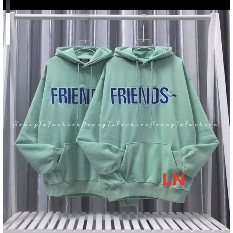 Áo hoodie 3D chữ FRIEND LN11