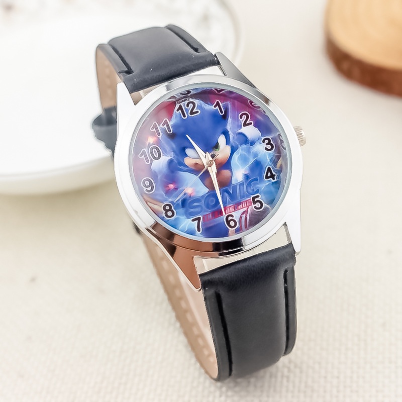 Đồng Hồ Đeo Tay Điện Tử Dây Vải In Hoạt Hình Đáng Yêu Dành Cho Trẻ