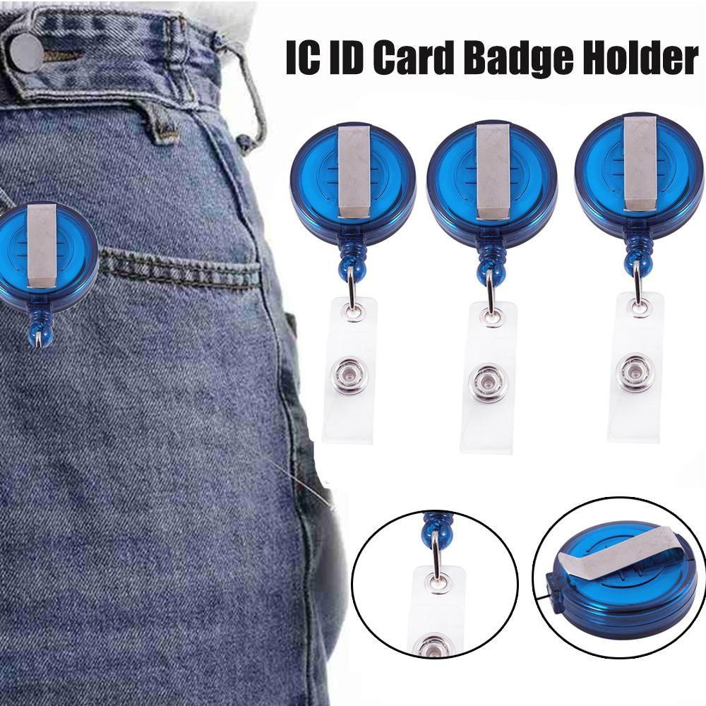 Hộp Đựng Thẻ ID / Bác Sĩ / Y Tá Co Giãn Kèm Kẹp Thắt Lưng Tiện Dụng Ốp