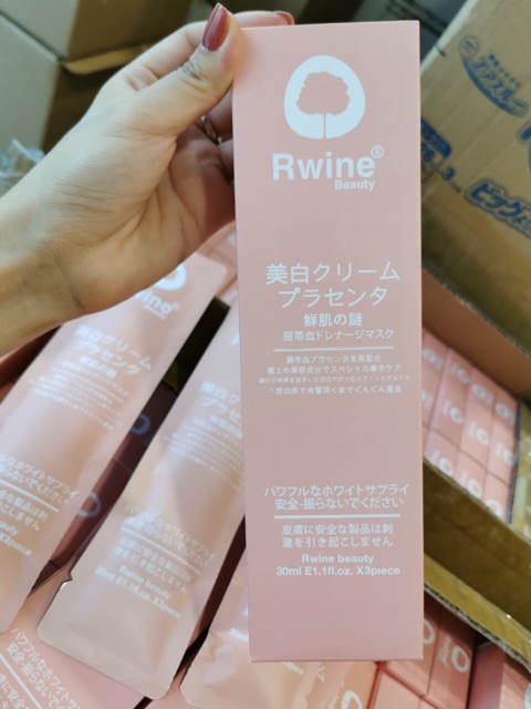 (chuẩn auth) (chuẩn auth) (cao cấp) Ủ Trắng Body Nhau Thai Cuống Rwine Nhật Bản / hộp 3g @@@ | BigBuy360 - bigbuy360.vn