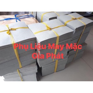 [ 10KG] GIẤY BÌA LƯNG XẾP ÁO-GIẤY LÓT ÁO LOẠI XÁM